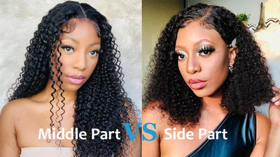 Middle Part VS Side Part, Which One Is Right For You?