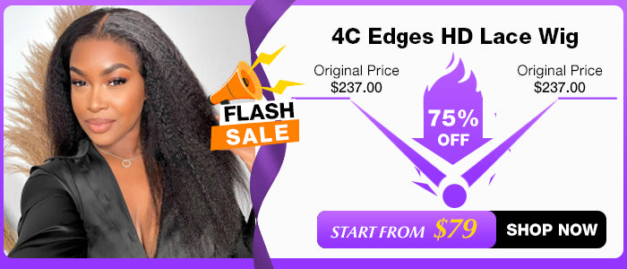 4C Edges HD Lace Wig