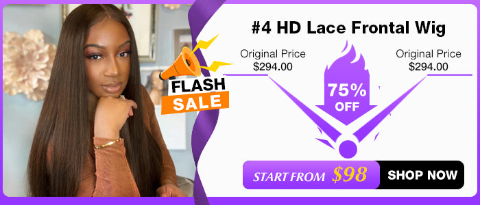 #4 HD Lace Frontal Wig