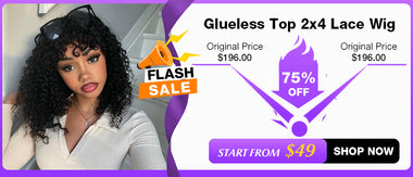 Glueless Top 2x4 Lace Wig