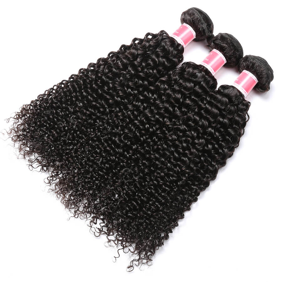 Brazilian Curly Hair 3 Bundles Hermosa Hair 10A Virgin Human Hair Weave Extension