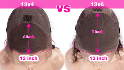 13x4 VS 13x6 Lace Front Wig, Which Is Better?