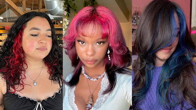 28 Peekaboo Hairstyles And Colors to Spice Up Your Hair Game