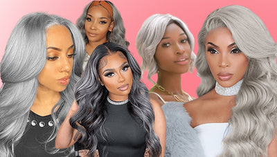12 Trendy Gray Hair Color Styles For Black Women
