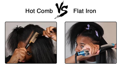 Hot Comb VS Flat Iron, What's The Difference?