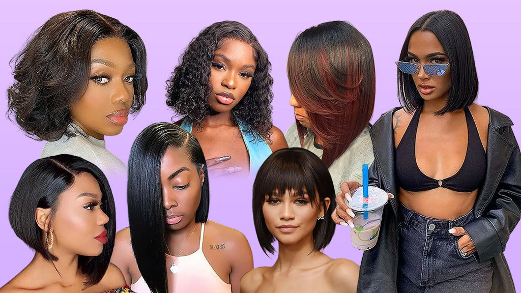 short bob sew in weave hairstyles
