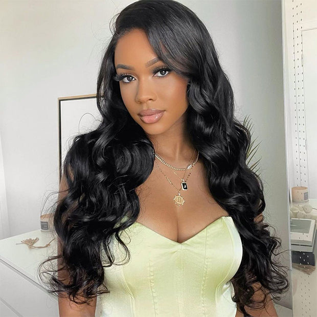 2 Wigs Set | Silky Straight 13x4 HD Lace Frontal Wig & Skin Melt HD Lace 5x5 Curly Bob Wig