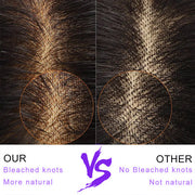 Loose Wave 13x6 Full Invisible Hd Transparent Lace Front Wigs Pre Bleached Knots Plucked Hairline