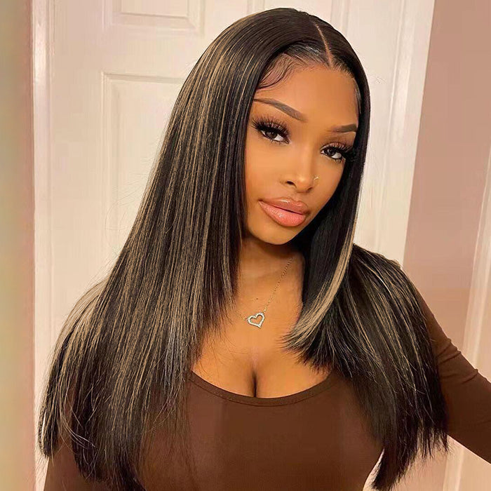 1b/27 highlight layered cut lace wigs