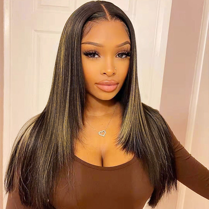 1b/27 highlight layered cut lace wigs