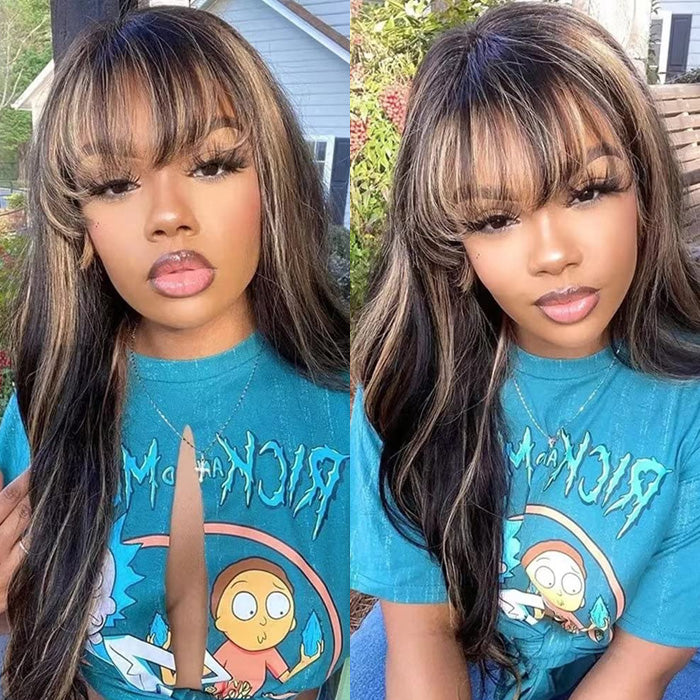 2Wigs = $189 | Water Wave Glueless Wig + Highlight Body Wave Wig