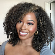 2 Wigs Set | Body Wave 5x5 HD Lace Short Bob Wig & Highlight 5x5 HD Lace Curly Bob Wig