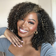 2 Wigs Set | Body Wave 5x5 HD Lace Short Bob Wig & Highlight 5x5 HD Lace Curly Bob Wig