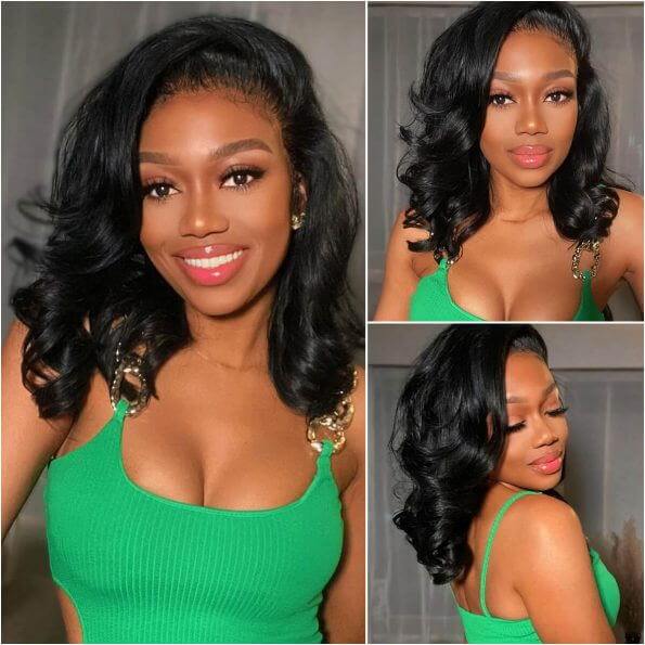 Body Wave BOB Wigs Bleached Knots Pre Cut 4*4 HD Lace 150% Full Density | VIP Special