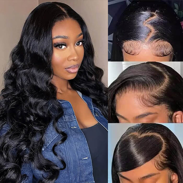 [2Wigs 26inch] Water Wave & Loose Body Wave Ultra Natural & Bleached for Effortless Styling