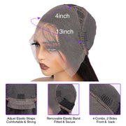 Body Wave Short bob Wigs 13x4 Lace Front Wigs Human Hair 100% Real Human Hair Wig Pre Plucked