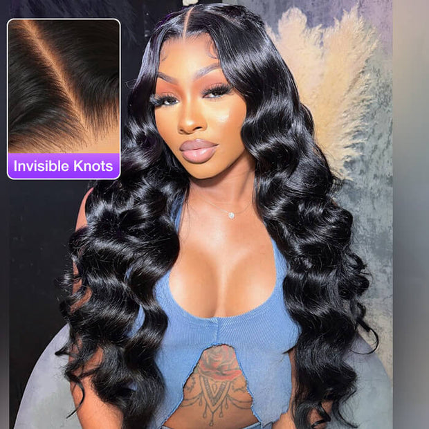 [2Wigs 26inch] Body Wave & Kinky Straight 3S Install 8x5 Closure HD Lace Glueless Wig
