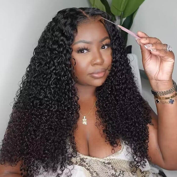 [2Wigs 26inch] Jerry Curly & Body Wave Put On And Go Quick & Easy Glueless Wig