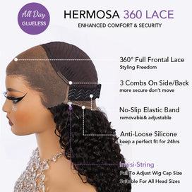 #4 Chocolate Brown 13x4 HD Lace Front Wigs Human Hair Wigs For Women Pre Plucked 220% Density