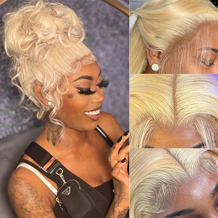 613 blonde 360 lace frontal wig