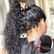 Snug Fit 360 HD Transparent Lace Wig Bleached Knots Glueless Human Hair Wigs