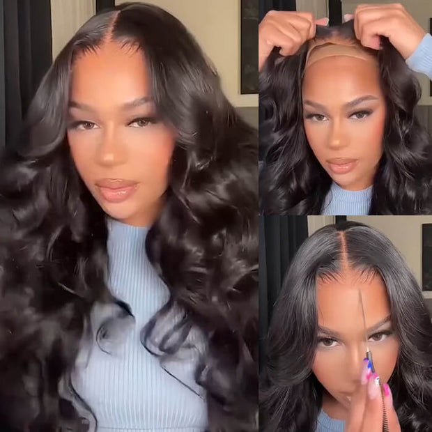 [2Wigs 26inch] Water Wave & Loose Body Wave Ultra Natural & Bleached for Effortless Styling