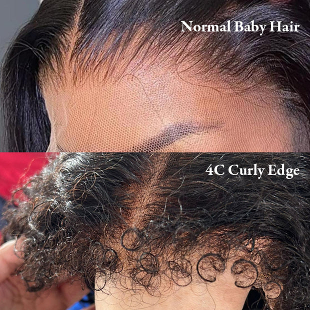 Blonde Highlight Curly Lace Wig 220% Density 13x4 Ear To Ear Lace Frontal Put on and Go Glueless Wig