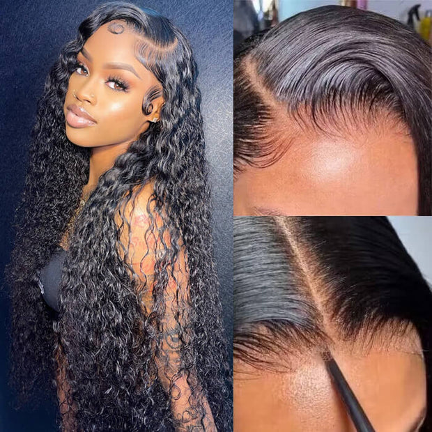 [2Wigs 26inch] Water Wave & Loose Body Wave Ultra Natural & Bleached for Effortless Styling