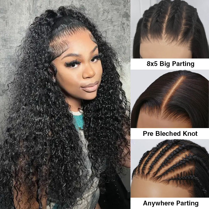 2Wigs 220%] Jerry Curly & Silky Straight Effortless 3S Install Pre