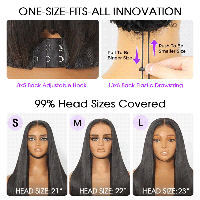Curtain Bangs Face-Framing Upgraded Body Wave Glueless 13x4 13x6 HD Lace Human Hair Wigs for Women