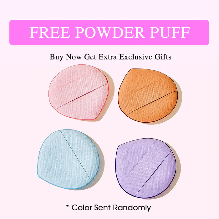 Extra Gifts |  Free Powder Puff Sent Randomly