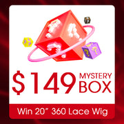 Hermosa $149 Surprise Box Win 360 Lace 220% Density Wig Value $299-$399