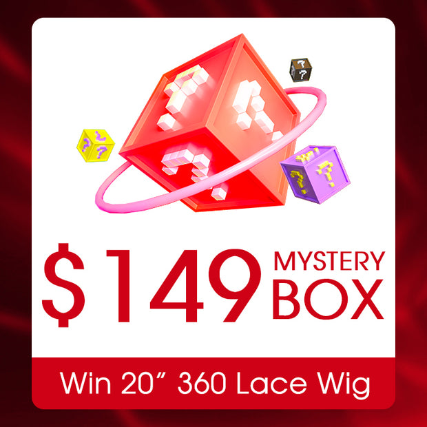 Hermosa $149 Surprise Box Win 360 Lace 220% Density Wig Value $299-$399