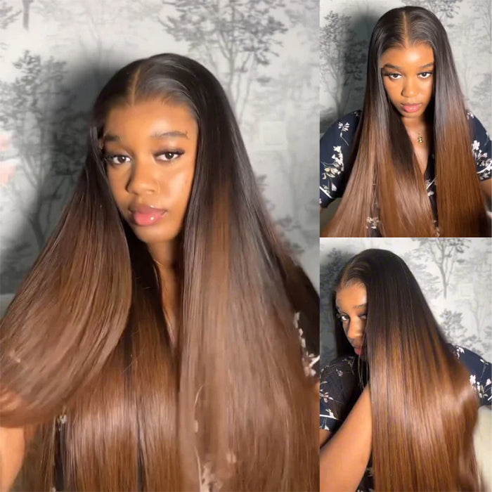 ✨REESA 24”  Multicolored OMBRE BROWN WIG *NWT*✨ Amazon.com : Esmee 24 main image 4