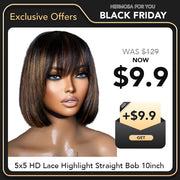 Knotless Boho Braided Wigs Water Wave Glueless 13x6 HD Frontal Lace Wig 100% Human Hair