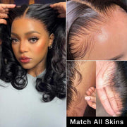 Body Wave Short Bob 13*4 Lace Front Human Hair Wigs Pre Plucked Human Hair Wigs