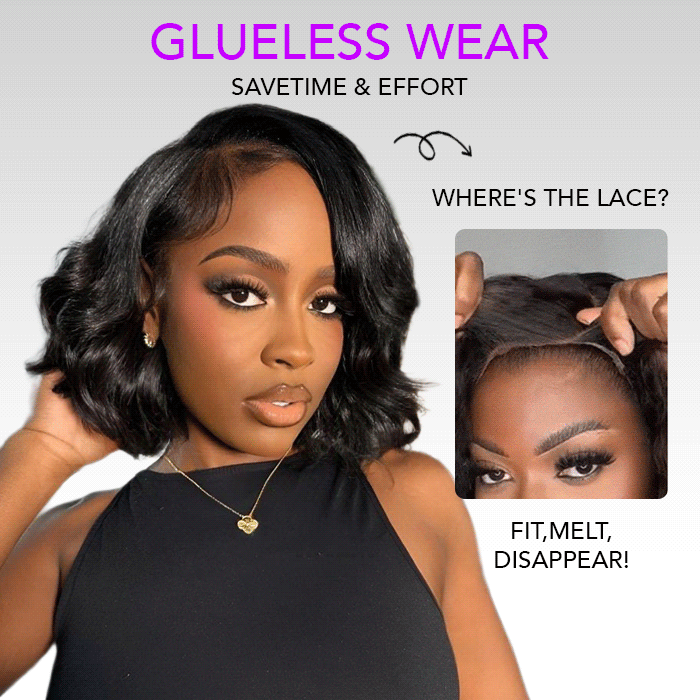 Glueless Pre-Cut 8×5 Lace Closure Wig Body Wave 13*4 HD Lace Front