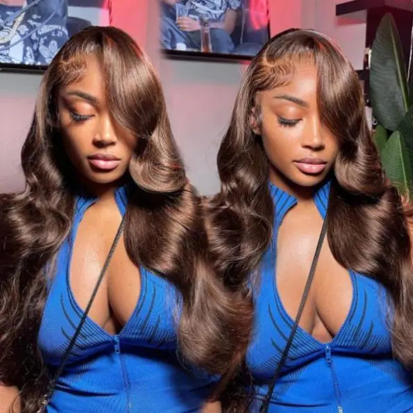 +$9.9 Get A Wig | Loose Body Wave Drawstring 13x4 HD Lace Front Wigs Virgin Human Hair Pre-Cut Lace 220% Density