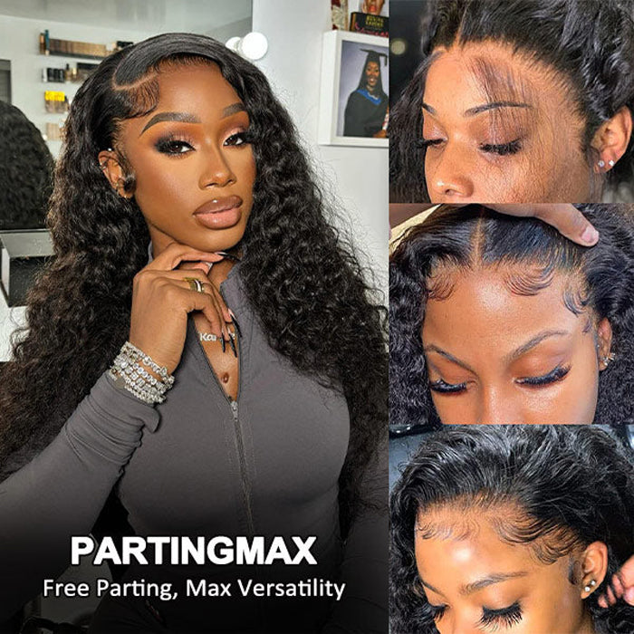Deep Wave Frontal Wigs 13x6 HD Lace Front Human Hair Wigs with Baby Hair