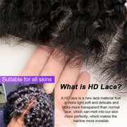 2 Wigs Set | 13x4 HD Lace Frontal Wig & M1b/27 Blonde Highlight 5x5 HD Lace Human Hair Wig