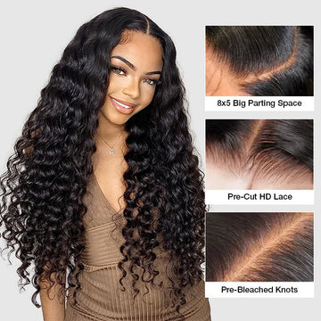 Pre Cut Lace Wigs | Ready To Wear Glueless Human Hair Wigs – Hermosa Hair