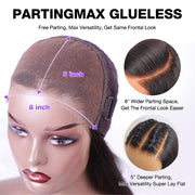 Ready & Go Glueless Upgrade 8*5 Pre Cut Lace Closure Wigs For Sale