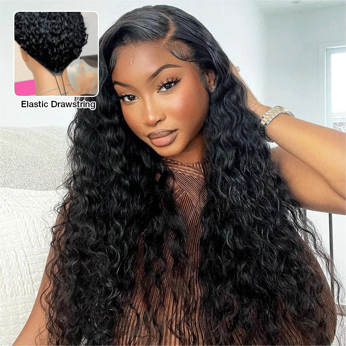 Drawstring Wig | Pull N Hide Human Hair Wig – Hermosa Hair
