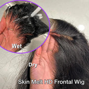 Curtain Bangs Face-Framing Upgraded Body Wave Glueless 13x4 13x6 HD Lace Human Hair Wigs for Women