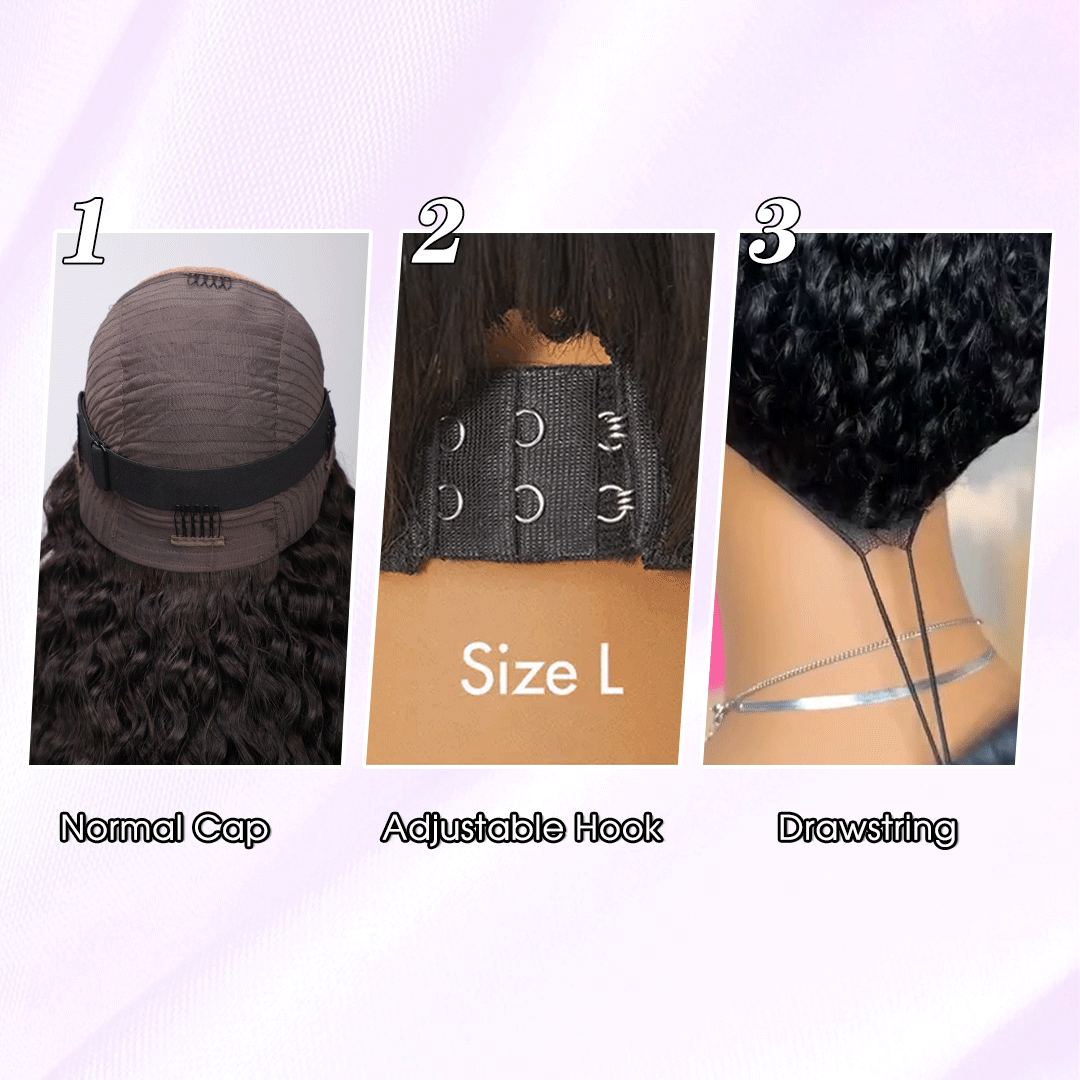 Face-Framing Curtain Bangs Body Wave Glueless 13x4 HD Lace Front Wigs Human Hair 220% Density