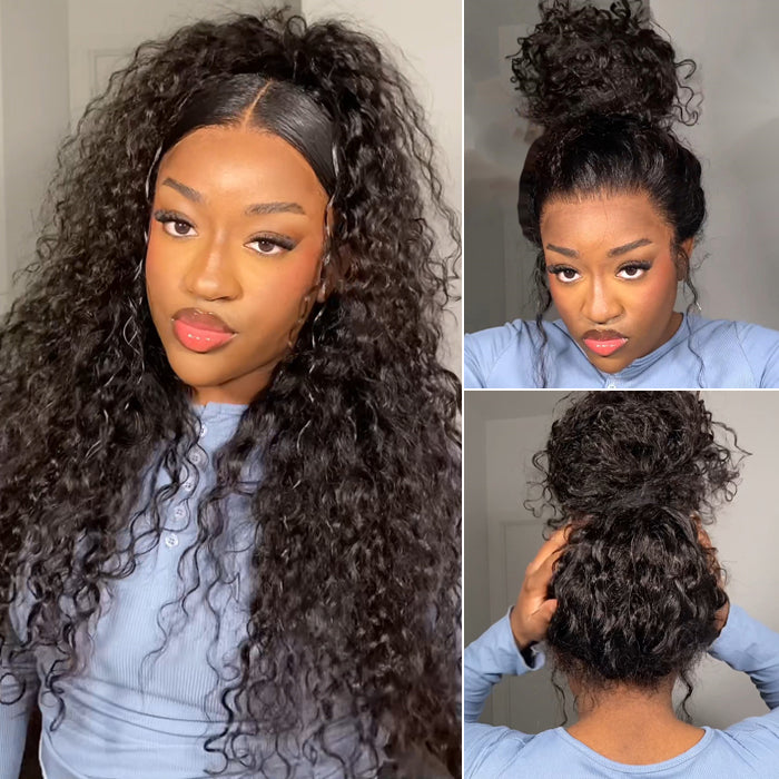 Water Wave Wig | Human Hair Water Wave Lace Front/Closure Wig – Hermosa ...