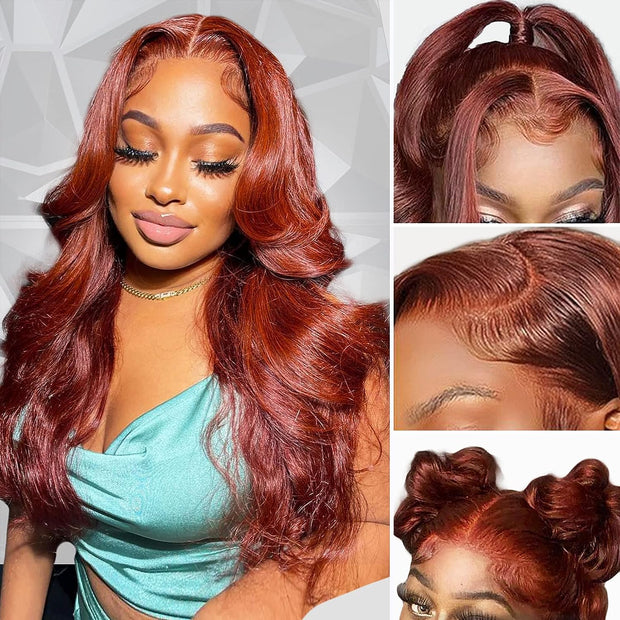 Flash Sale $119 For 13x4 HD Lace  Front Wigs Human Hair Lace Frontal Colored Wigs