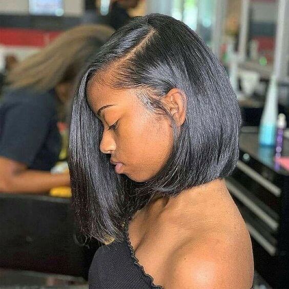 Straight Short BOB Wigs Bleached Knots Pre Cut 4*4 HD Lace 150% Full Density | VIP Special
