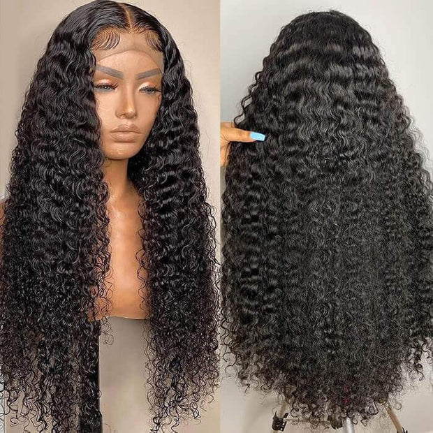 curly 13x4 hd lace front wig