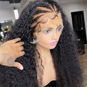 glueless curly 13x6 full lace frontal wig